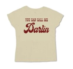 HOOey "Darlin" Cream Tee