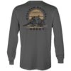 HOOey "Armadillo" Grey Long Sleeve Shirt -Hooey Brands HT1527GY back