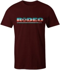 HOOey "Rodeo" Cranberry W/ Serape Pattern Logo