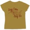 HOOey "Easy Go" Mustard Tee -Hooey Brands HT1542MU