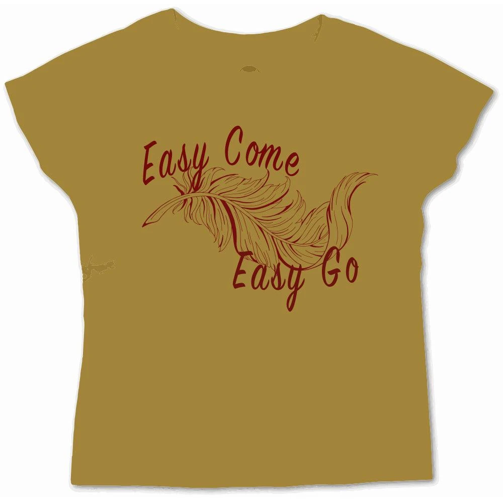 HOOey "Easy Go" Mustard Tee 1 HOOey "Easy Go" Mustard Tee