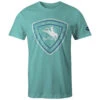 HOOey Youth "Summit" Turquoise W/Navy/White Logo T-shirt -Hooey Brands HT1546TQ front 741f3e5d c2a3 4174 b8bb 6c3ee909dbfa