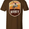 HOOey "Cheyenne" Java T-Shirt -Hooey Brands HT1548BR BACK