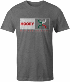 HOOey "Match" Grey W/Red/White/Green Logo T-shirt