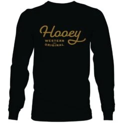 HOOey "OG" Black Long Sleeve T-shirt