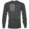 HOOey "Liberty Roper" Charcoal Long Sleeve T-Shirt -Hooey Brands HT1556CH BACK