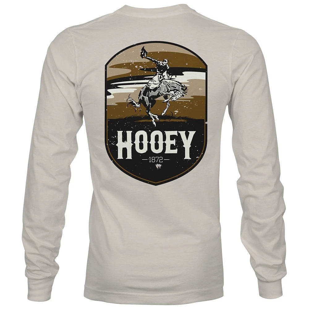 HOOey "Cheyenne" Cream Long Sleeve T-Shirt 1 HOOey "Cheyenne" Cream Long Sleeve T-Shirt