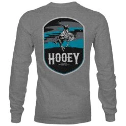 HOOey Youth "Cheyenne" Grey Long Sleeve T-Shirt