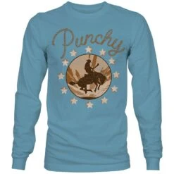 HOOey Youth "Punchy" Denim Long Sleeve T-shirt