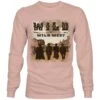 HOOey "Wild Wild West" Light Pink Long Sleeve T-shirt -Hooey Brands HT1561LTPK FRONTINCORRECT