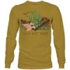 HOOey Youth "Way Out West" Mustard Long Sleeve T-shirt -Hooey Brands HT1561MU FRONT 2b463d93 a9b4 4212 86a9 d7b49fbc68f9