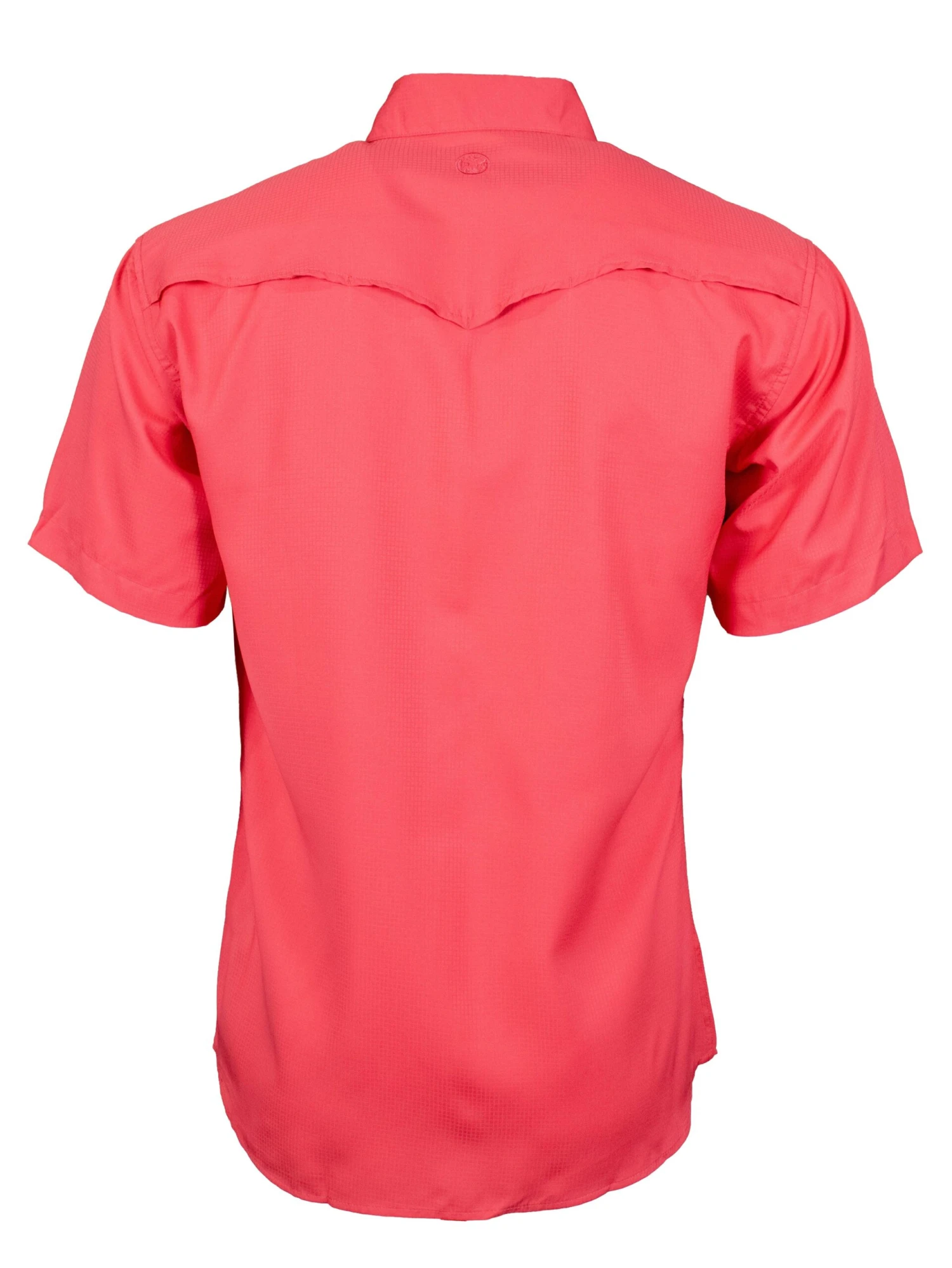 HOOey "Sol" Watermelon Short Sleeve Pearl Snap Shirt 2 HOOey "Sol" Watermelon Short Sleeve Pearl Snap Shirt - Image 2