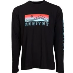 HOOey "Dusk" Black Long Sleeve Tee