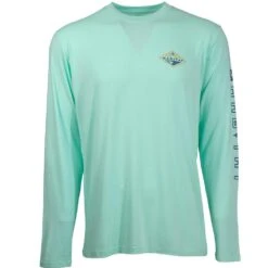 HOOey "The Captain" Sea Foam Long Sleeve Tee