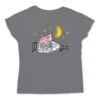 "Hooey Saloon" Grey Tee -Hooey Brands HT1631GY