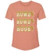 "Howdy Rowdy Hooey" Terracotta T-shirt