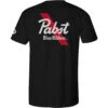 HOOey "Pabst Blue Ribbon" Black W/Red & White T-Shirt -Hooey Brands HT1638BK BACK