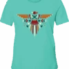 HOOey Youth "Thunderbird" Turquoise T-shirt -Hooey Brands HT1642TQ 3ff3816c 92a7 4683 8e0b 4b560424380e
