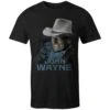 HOOey "John Wayne" Black T-shirt -Hooey Brands HT1647BKFRONT