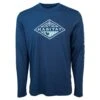 HOOey "The Captain" Navy Long Sleeve T-shirt -Hooey Brands HT1656NV front