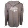 HOOey "Hooded Captain" Grey Long Sleeve T-shirt -Hooey Brands HT1658GY back