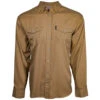 HOOey "Sol "Tigers Eye Long Sleeve Pearl Snap Shirt -Hooey Brands HT1662TN front