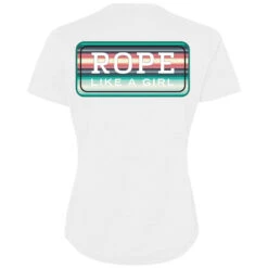 HOOey "Bodega" White W/Teal/Peach Logo T-shirt