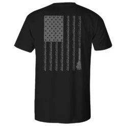 HOOey Youth "Liberty Roper" Black W/Flag T-shirt