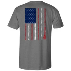 HOOey "Liberty Roper" Grey W/ Flag T-Shirt