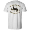 HOOey "Howler" White T-shirt -Hooey Brands HT1683WH back