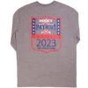 HOOey Youth Junior Patriot Grey Long Sleeve T-shirt -Hooey Brands HT1742GY BACK 070d0e2b 8fda 4e11 8a3b ad5b61967f8c