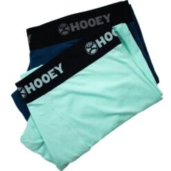 "Hooey Briefs" Sea Foam & Navy 2-Pack -Hooey Brands HU004pack