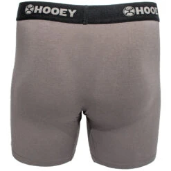 "Hooey Briefs" Grey / Port Royal 2- Pack -Hooey Brands HU007 Back 1