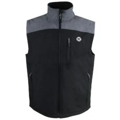 "Hooey Softshell Vest" Charcoal Grey