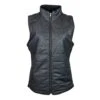 "Hooey Ladies Quilted Vest" Black W/Snake Pattern -Hooey Brands HV082BK