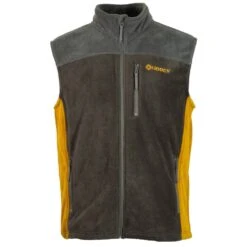 "Hooey Fleece Vest" Brown W/Mustard Accents
