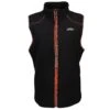 "Hooey Ladies Packable Vest" Black W/Red Floral Lining -Hooey Brands HV098BKFL