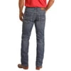 "Medium Wash" Slim Fit Straight Hooey Jeans -Hooey Brands HYMD1RR1IHBACK