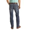 HOOey "Medium Wash" Revolver Slim Straight ReFlex Stretch Jeans -Hooey Brands HYMD1RRZRU BZecomm