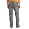 "Light Wash" Relaxed Fit Stackable Bootcut Hooey Jeans -Hooey Brands HYMDTBR1IFBACK