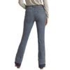 HOOey Medium Wash High Rise Stretch Baby Flare Jeans -Hooey Brands HYWD6HR168BACK