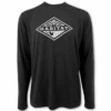 HOOey "Graphite" Black/White Long Sleeve Tee -Hooey Brands Habitat diamond 89522.1558726937.1280.1280