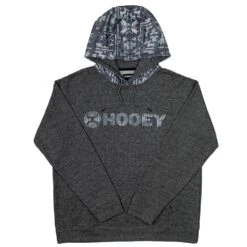 HOOey "Lock-Up" Grey W/ White Logo Hoody