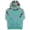 HOOey Youth "Canyon" Turquoise W/Multi Color Pattern Hoody -Hooey Brands IMG 2065
