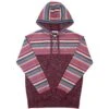 HOOey "Jimmy" Serape /Maroon Hoody 5 HOOey "Jimmy" Serape /Maroon Hoody -Hooey Brands IMG 2099