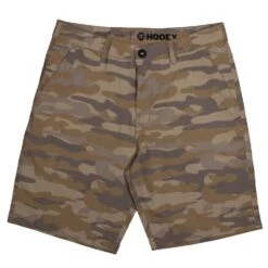 HOOey "The Hybrid" Brown Camo Shorts