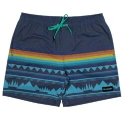 HOOey "Bigwake" Navy/Blue Board Shorts