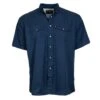 HOOey "Sol" Navy Short Sleeve Pearl Snap Shirt -Hooey Brands IMG 3851