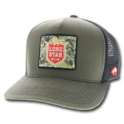HOOey American Made "Lone Star" Camo Patch Trucker Hat