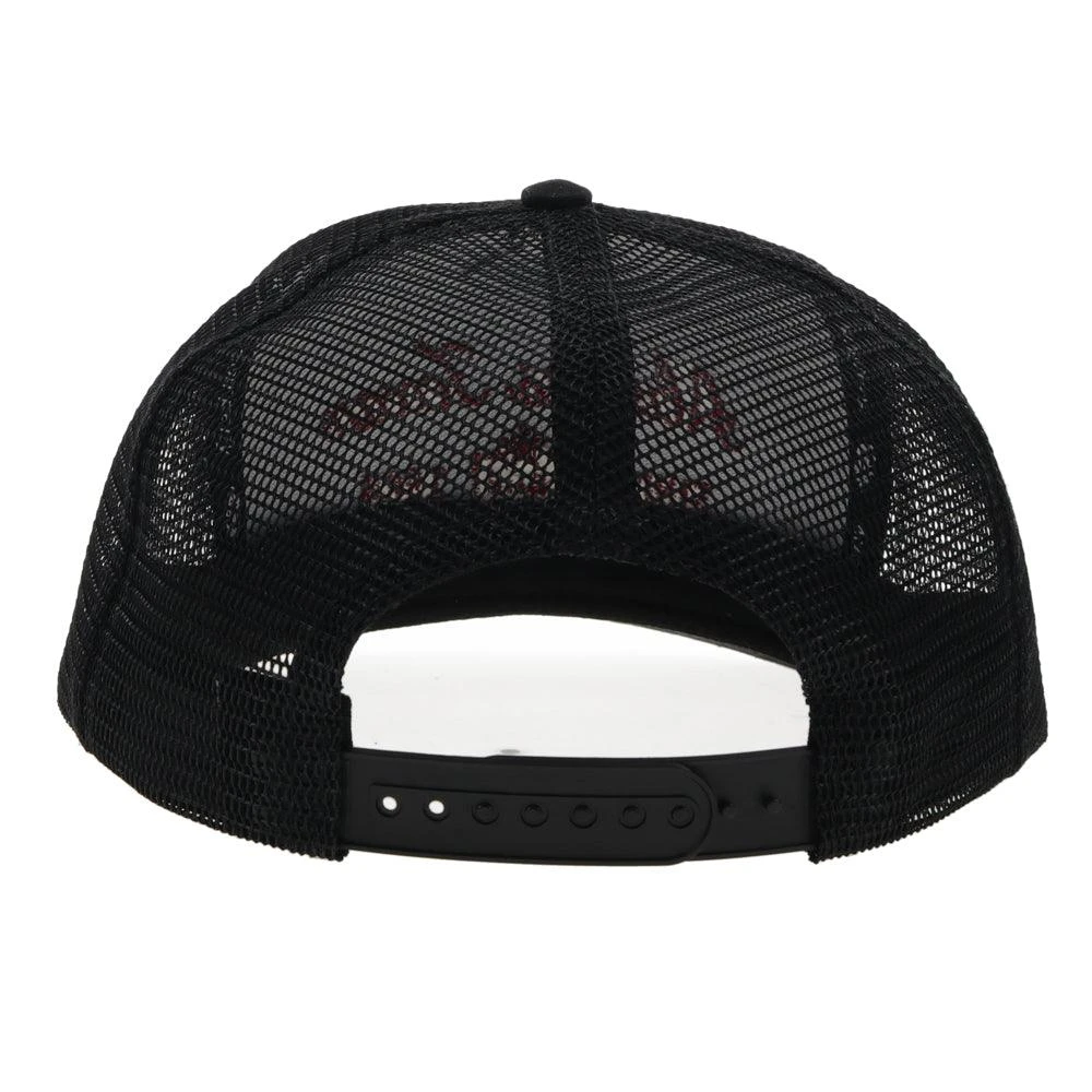 HOOey American Made "Lone Star" Always Texan Black /Red Trucker Hat 2 HOOey American Made "Lone Star" Always Texan Black /Red Trucker Hat - Image 2